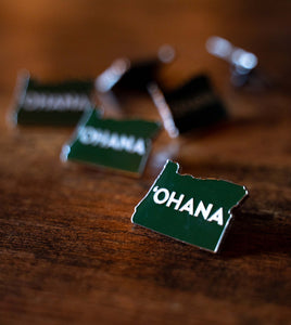 Oregon 'Ohana Pin