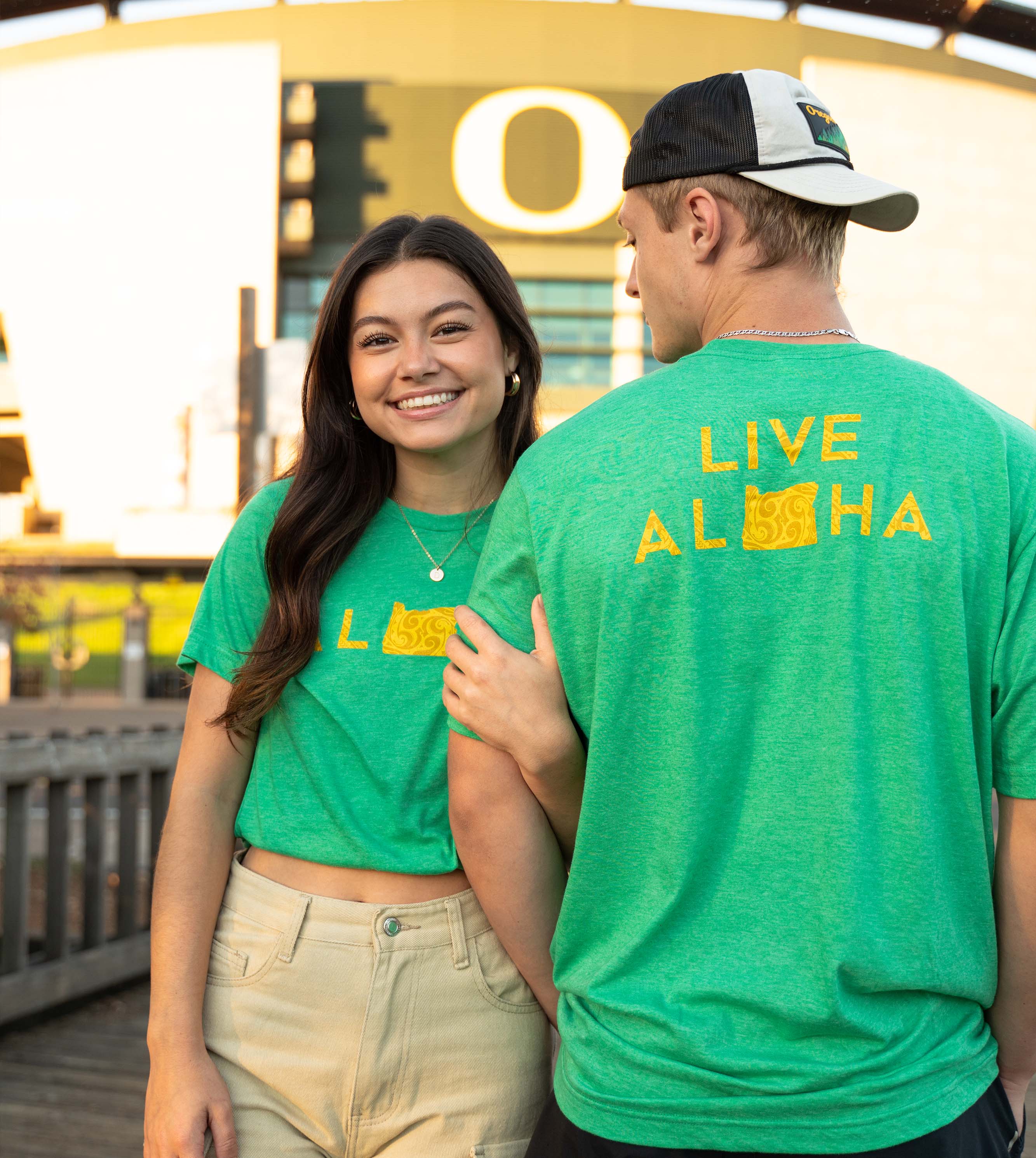 Aloha Oregon Tribal Tee