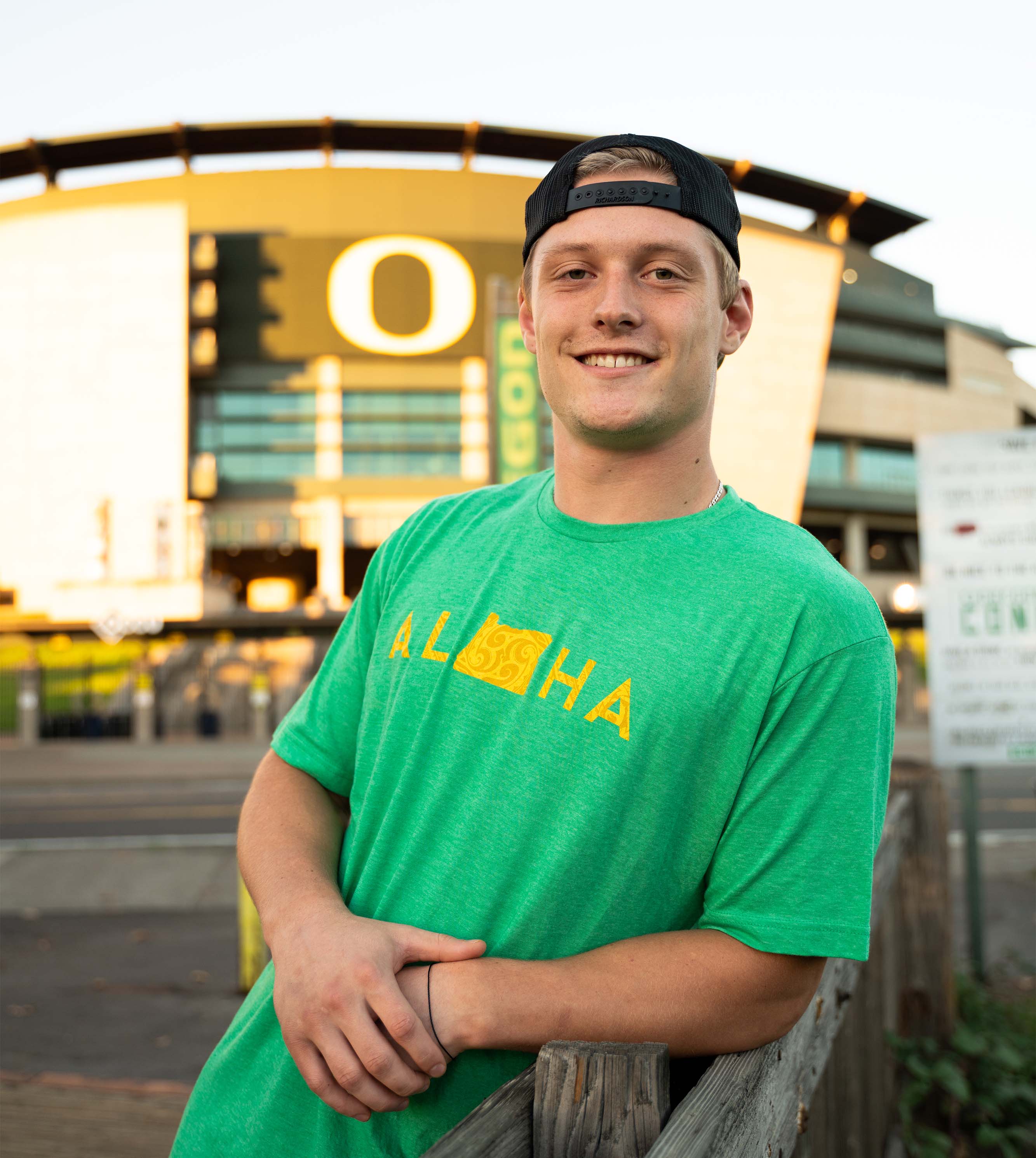 Aloha Oregon Tribal Tee