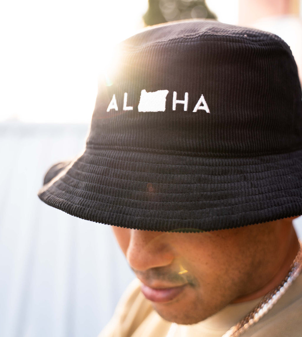 Aloha Oregon Corduroy Bucket Hat