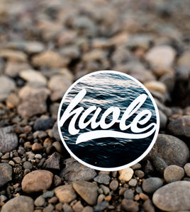 Haole Script Stickah