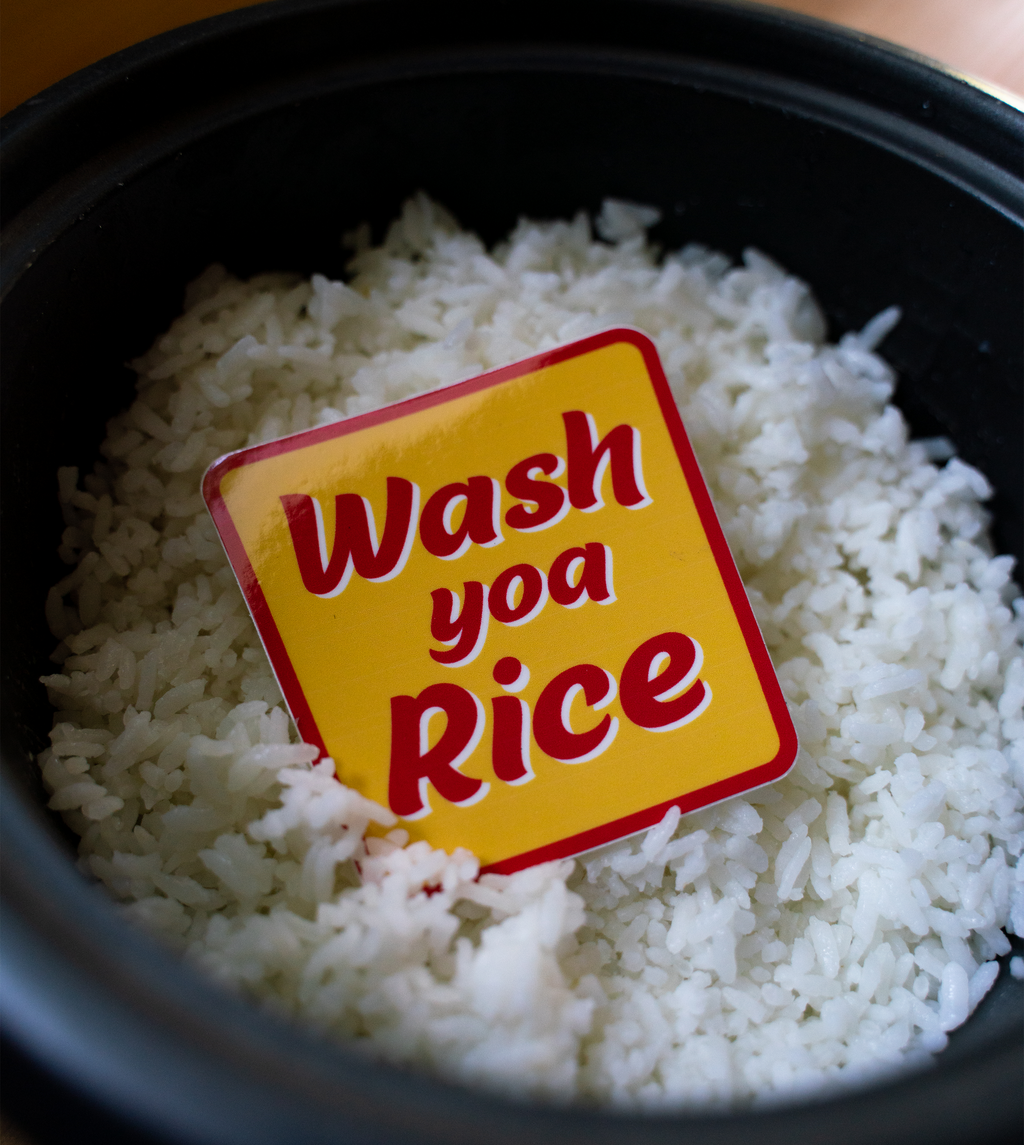 Wash Yoa Rice Stickah
